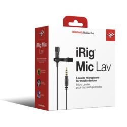 IK iRig Mic Lav - Mikrofon pojemnościowy, Lavalier